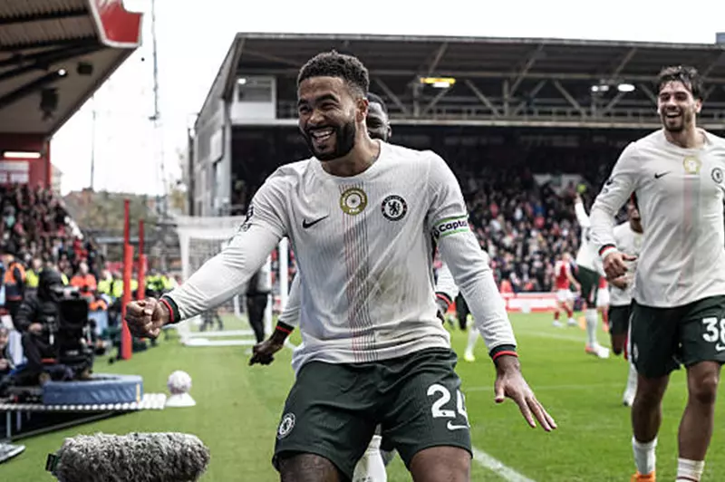 احتفال رييس جيمس لاعب تشيلسي